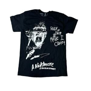 Hot Topic Nightmare On Elm Street All-Over Print Men’s T-Shirt Medium Horror